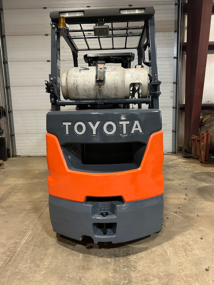Used forklift for sale in Moncton | 2021 TOYOTA 5,000 LB IC Cushion Forklift | Model: 8FGCU25