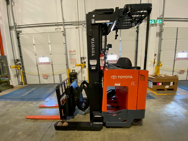 Used forklift for sale in Ajax | 2020 TOYOTA 3,000 LB Electric Double Reach Truck | Model: 9BD153M207