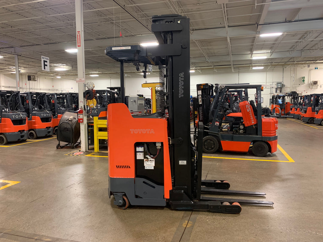 Used forklift for sale in Toronto | 2019 TOYOTA 3,500 LB Electric Reach Truck | Model: 9BR183M241