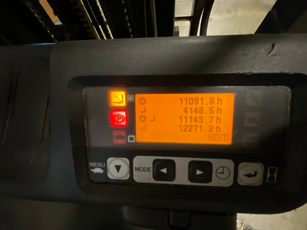 Used forklift for sale in Ajax | 2019 TOYOTA 3,500 LB 3-Wheel Electric Forklift | Model: 8FBE18U