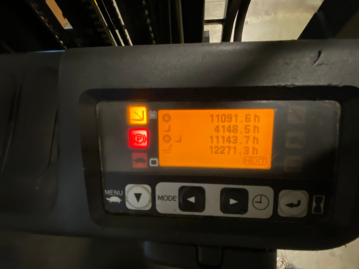 Used forklift for sale in Ajax | 2019 TOYOTA 3,500 LB 3-Wheel Electric Forklift | Model: 8FBE18U