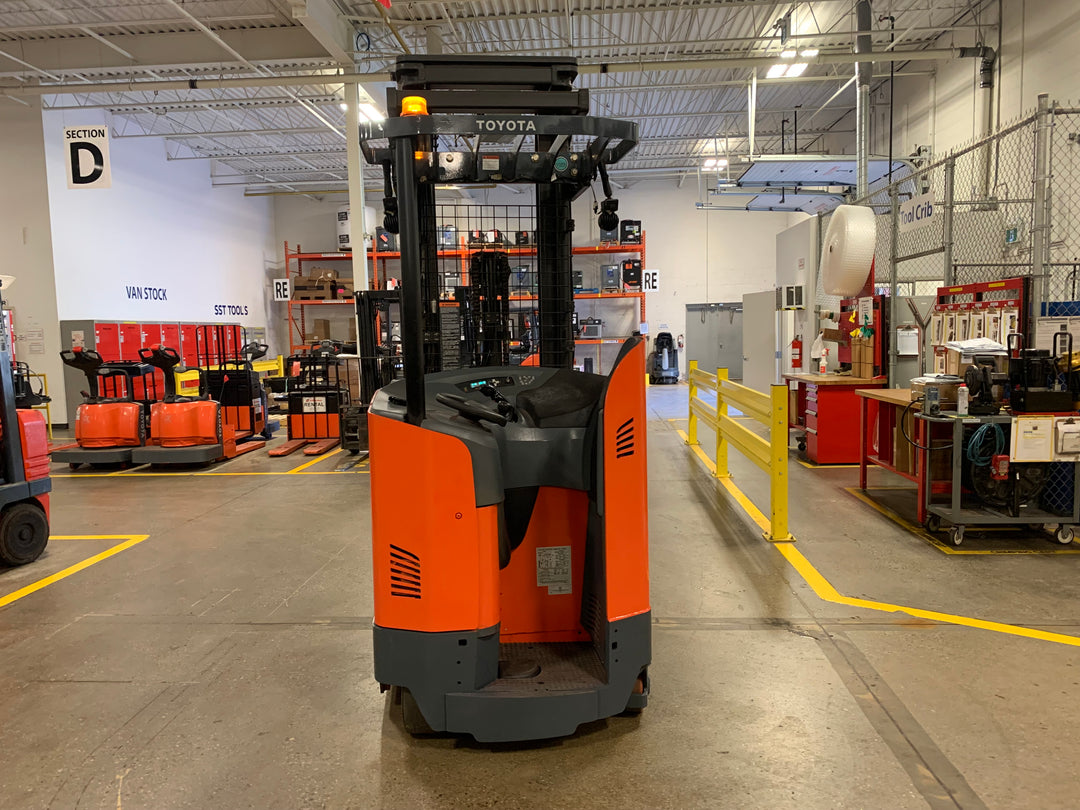Used forklift for sale in Toronto | 2019 TOYOTA 3,500 LB Electric Reach Truck | Model: 9BR183M241