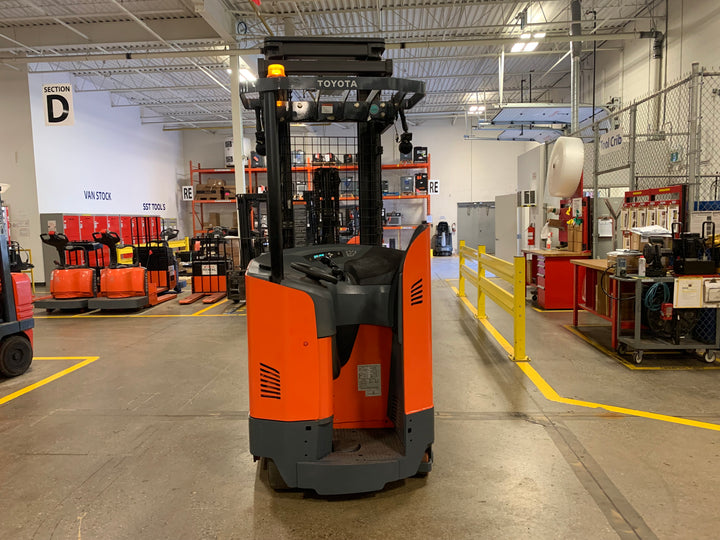Used forklift for sale in Toronto | 2019 TOYOTA 3,500 LB Electric Reach Truck | Model: 9BR183M241