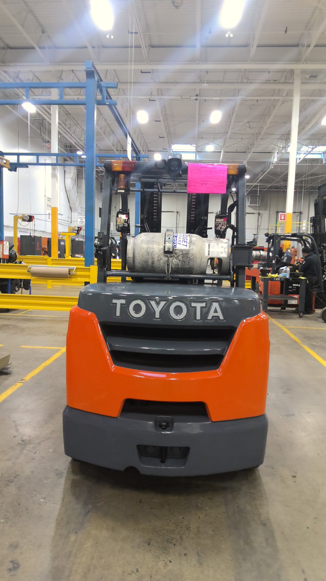 Used forklift for sale in Lachine | 2019 TOYOTA 12,000 LB IC Cushion Forklift | Model: 8FGC55U