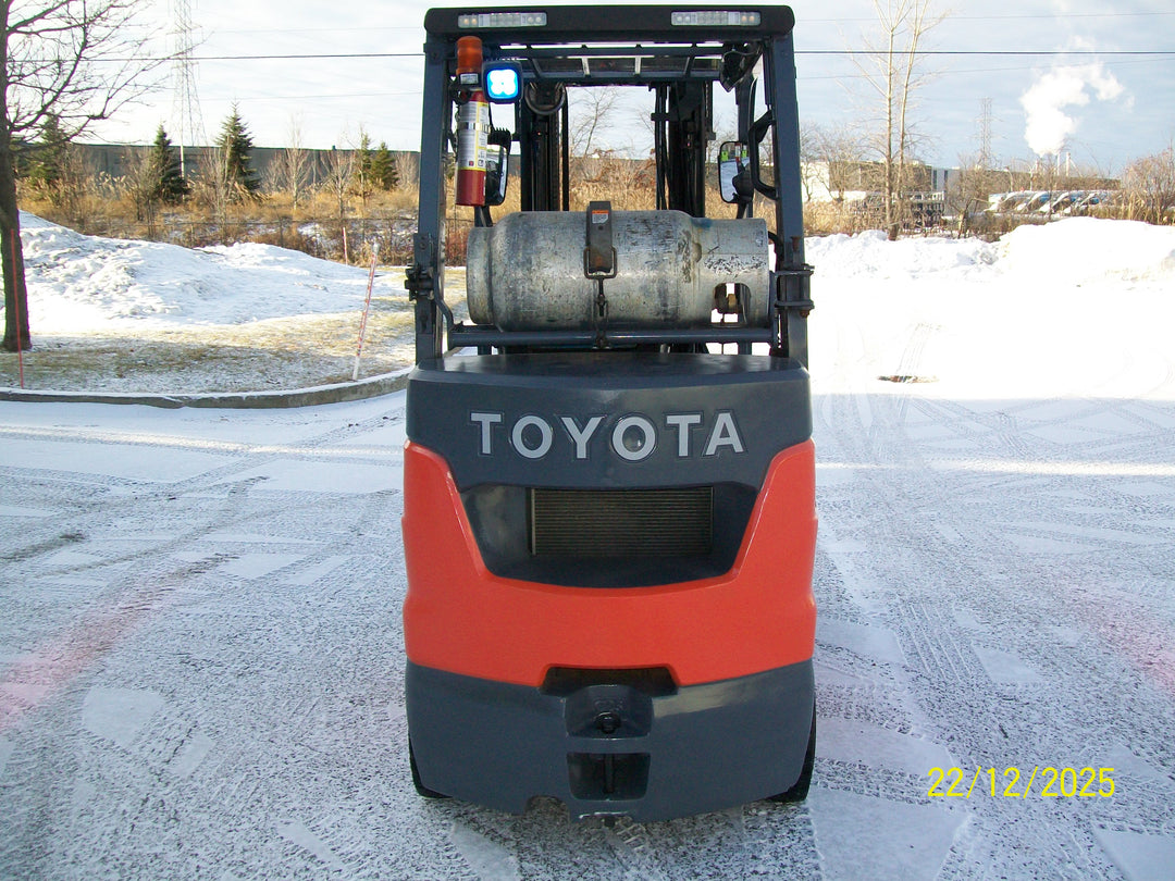 Used forklift for sale in Quebec | 2021 TOYOTA 5,000 LB IC Cushion Forklift | Model: 8FGCU25