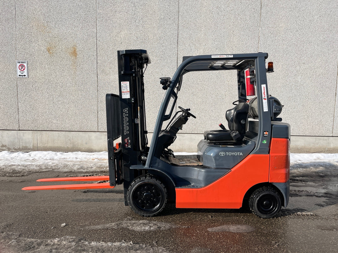 Used forklift for sale in Vaughan | 2021 TOYOTA 5,000 LB IC Cushion Forklift | Model: 8FGCU25