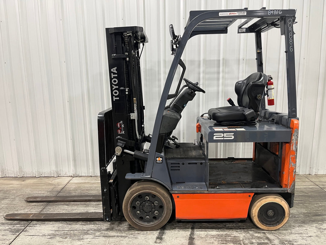 Used forklift for sale in London | 2022 TOYOTA 5000 LB Electric Cushion Forklift | Model: 8FBCU25