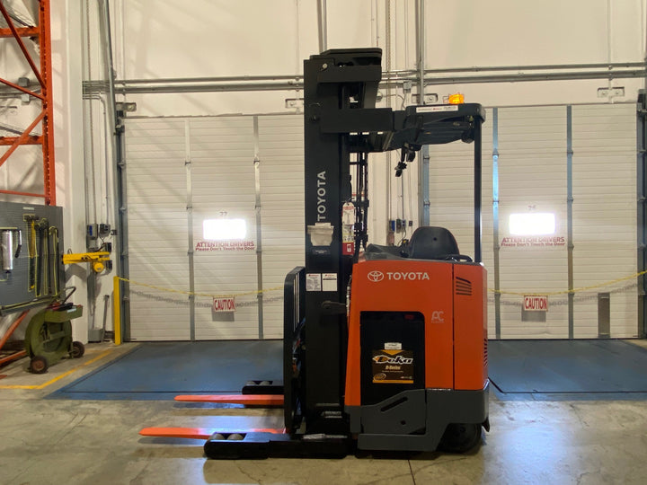 Used forklift for sale in Kitchener | 2019 TOYOTA 3,500 LB Electric Reach Truck | Model: 9BR183M241