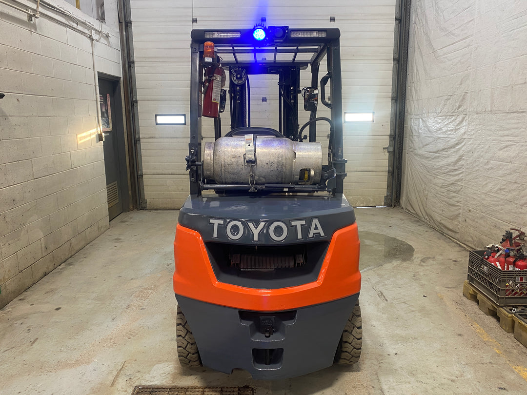 Used forklift for sale in Barrie | 2023 TOYOTA 5,000 LB IC Pneumatic Forklift | Model: 50-8FGU25