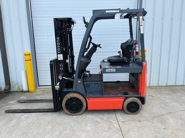 Used forklift for sale in London | 2022 TOYOTA 5000 LB Electric Cushion Forklift | Model: 8FBCU25