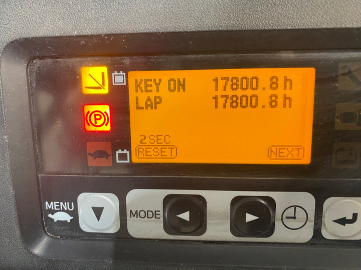 Used forklift for sale in Barrie | 2021 TOYOTA 3,500 LB 3-Wheel Electric Forklift | Model: 8FBE18U