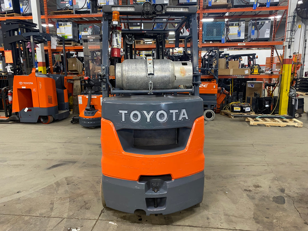 Used forklift for sale in Kitchener | 2021 TOYOTA 5,000 LB IC Cushion Forklift | Model: 8FGCU25