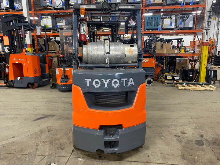 Used forklift for sale in Kitchener | 2021 TOYOTA 5,000 LB IC Cushion Forklift | Model: 8FGCU25