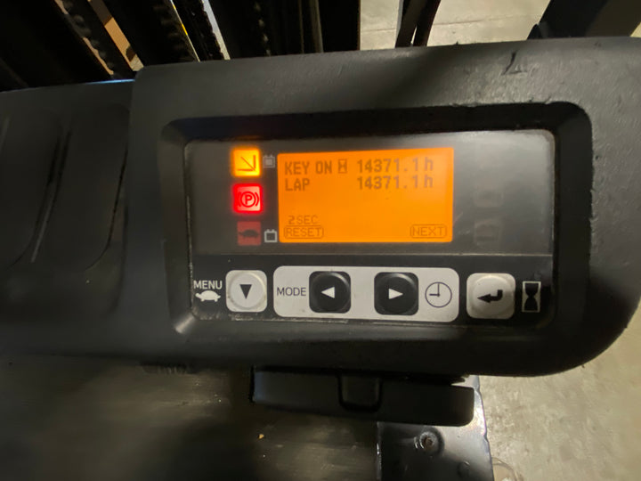 Used forklift for sale in Ajax | 2019 TOYOTA 3,500 LB 3-Wheel Electric Forklift | Model: 8FBE18U