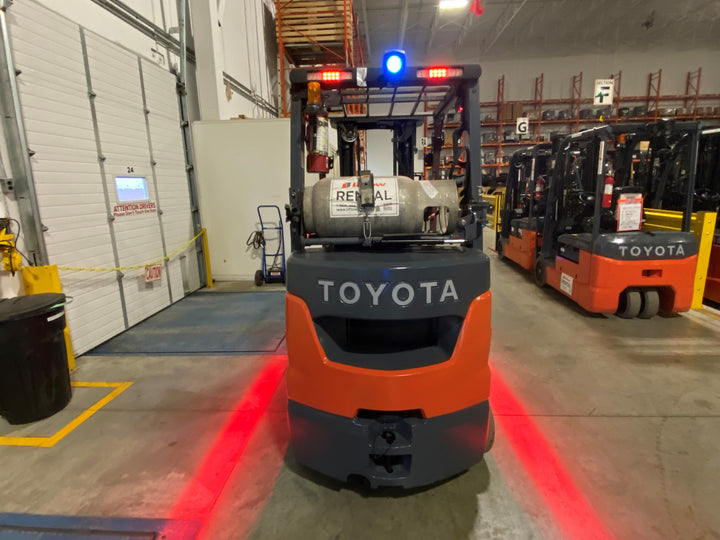 Used forklift for sale in Kitchener | 2021 TOYOTA 5,000 LB IC Cushion Forklift | Model: 8FGCU25