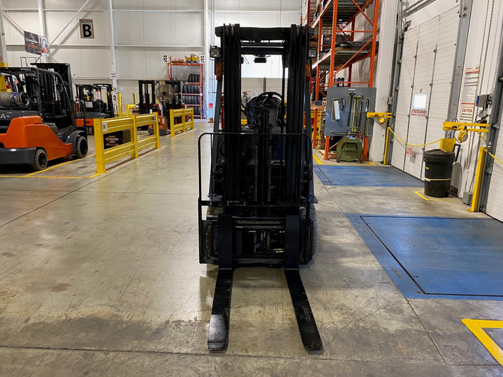 Used forklift for sale in Vaughan | 2021 TOYOTA 5,000 LB Electric Cushion Forklift | Model: 8FBCU25