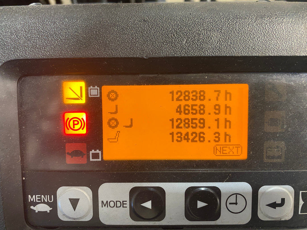Used forklift for sale in Barrie | 2021 TOYOTA 3,500 LB 3-Wheel Electric Forklift | Model: 8FBE18U