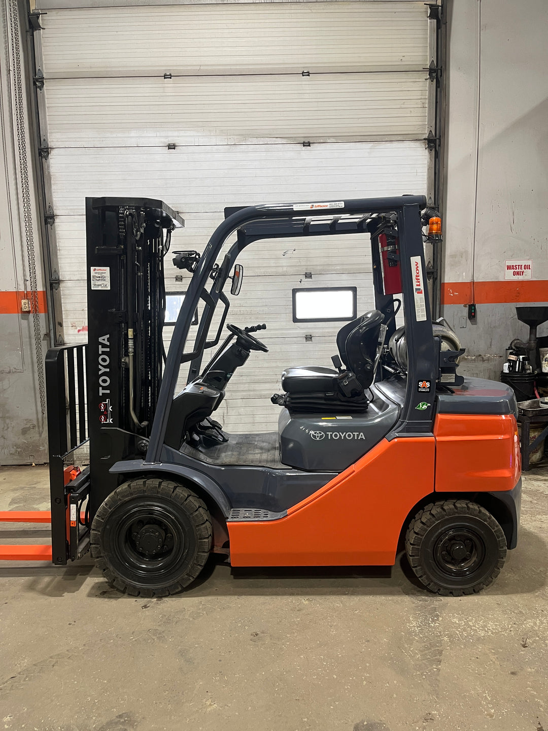 Used forklift for sale in Dartmouth | 2023 TOYOTA 5,000 LB IC Pneumatic Forklift | Model: 50-8FGU25