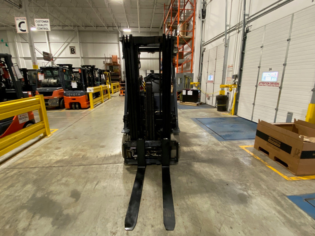 Used forklift for sale in Ajax | 2019 TOYOTA 5,000 LB Electric Cushion Forklift | Model: 8FBCU25
