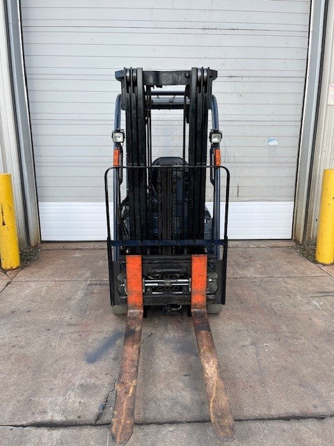 Used forklift for sale in London | 2019 TOYOTA 4000 LB 3-Wheel Electric Forklift | Model: 8FBE20U