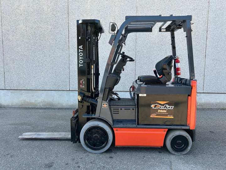 Used forklift for sale in Vaughan | 2019 TOYOTA 5,000 LB Electric Cushion Forklift | Model: 8FBCU25