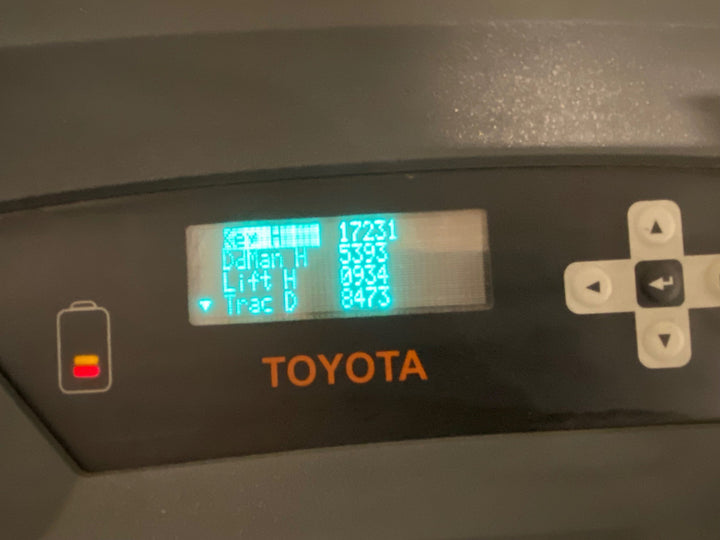 Used forklift for sale in Ajax | 2017 TOYOTA 3,500 LB Electric Reach Truck | Model: 9BR183S241