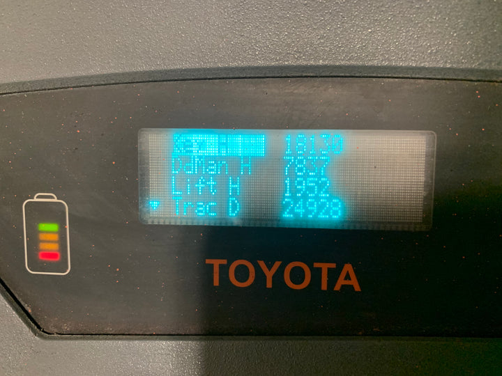 Used forklift for sale in Toronto | 2019 TOYOTA 3,500 LB Electric Reach Truck | Model: 9BR183M241