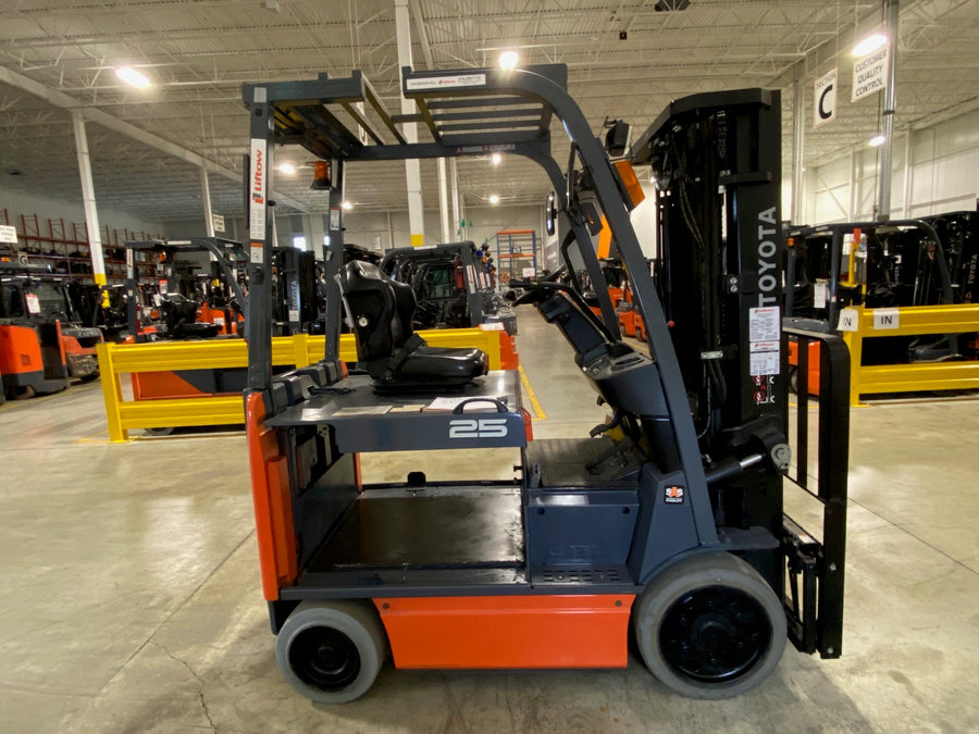 Used forklift for sale in Vaughan | 2021 TOYOTA 5000 LB Electric Cushion Forklift Longbox | Model: 8FBCHU25