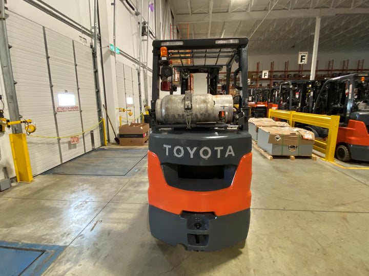 Used forklift for sale in Kitchener | 2021 TOYOTA 5,000 LB IC Cushion Forklift | Model: 8FGCU25