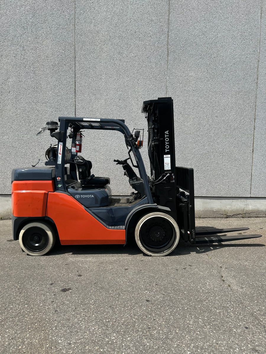Used forklift for sale in Vaughan | 2018 TOYOTA 15500 LB IC Cushion Forklift | Model: 8FGC70U