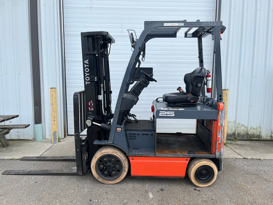 Used forklift for sale in London | 2022 TOYOTA 5000 LB Electric Cushion Forklift | Model: 8FBCU25