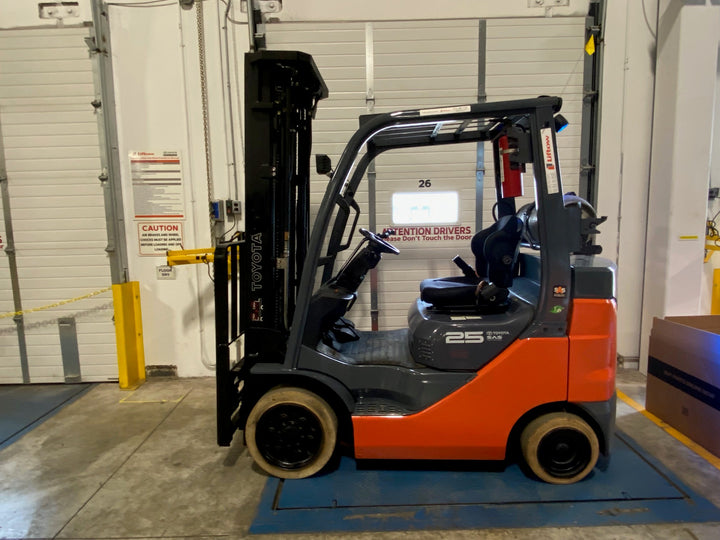 Used forklift for sale in Ajax | 2020 TOYOTA 5000 LB IC Cushion Forklift | Model: 8FGCU25