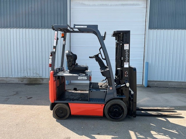 Used forklift for sale in London | 2020 TOYOTA 5000 LB Electric Cushion Forklift | Model: 8FBCU25