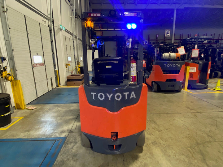 Used forklift for sale in Vaughan | 2021 TOYOTA 5,000 LB Electric Cushion Forklift | Model: 8FBCU25