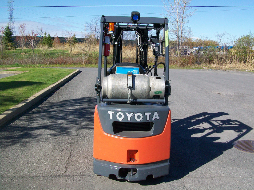 Used forklift for sale in Boucherville | 2018 TOYOTA 3500 LB IC Cushion Forklift | Model: 8FGCU18