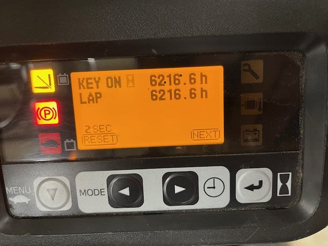 Used forklift for sale in London | 2022 TOYOTA 3,500 LB 3-Wheel Electric Forklift | Model: 8FBE18U