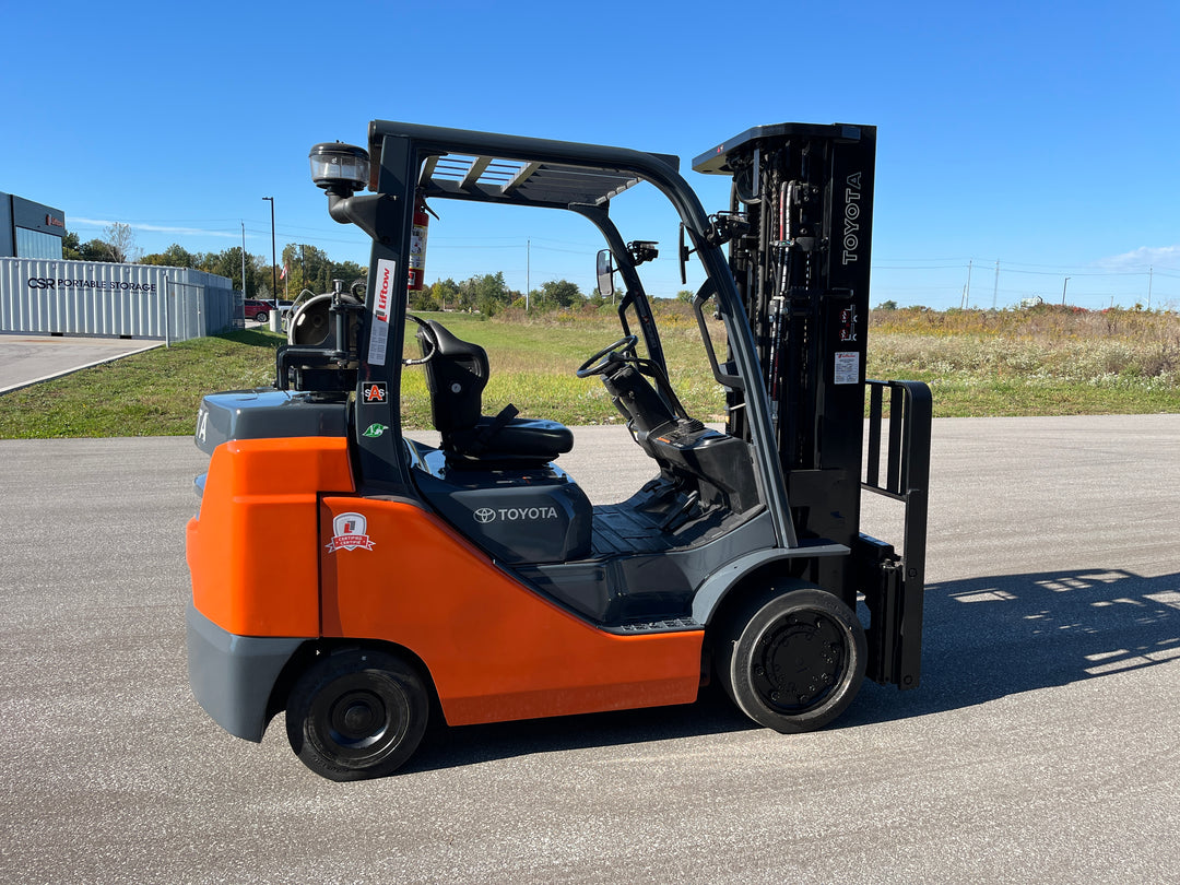 Used forklift for sale in Windsor | 2021 TOYOTA 8,000 LB IC Cushion Forklift | Model: 8FGC35U