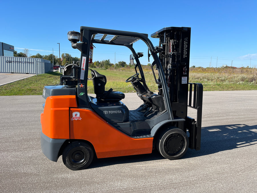 Used forklift for sale in Windsor | 2021 TOYOTA 8,000 LB IC Cushion Forklift | Model: 8FGC35U