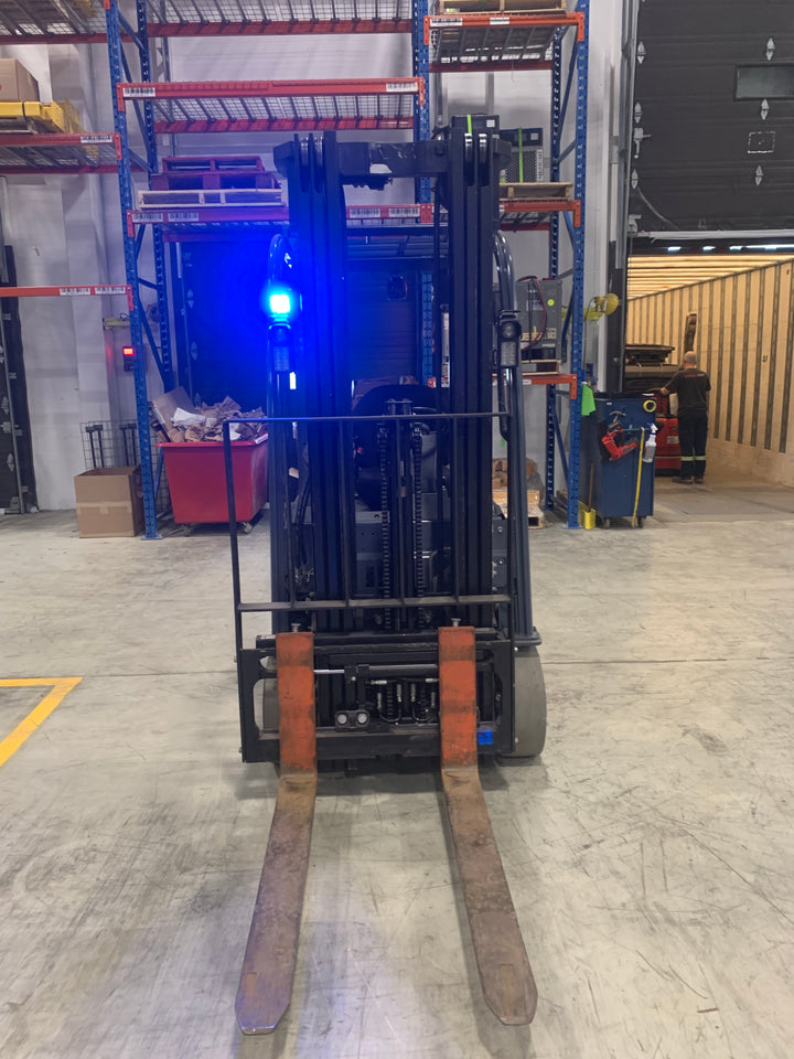 Used forklift for sale in Quebec | 2022 TOYOTA 3,500 LB 3-Wheel Electric Forklift | Model: 8FBE18U