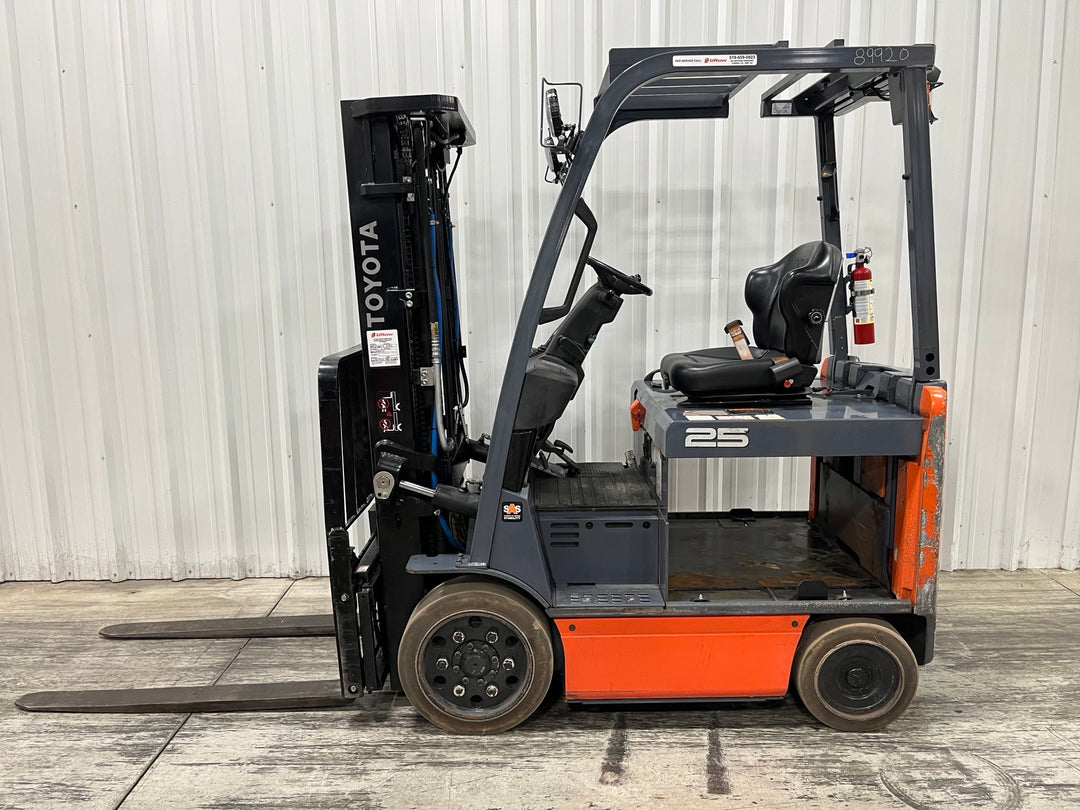 Used forklift for sale in London | 2022 TOYOTA 5000 LB Electric Cushion Forklift | Model: 8FBCU25
