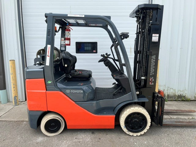 Used forklift for sale in London | 2021 TOYOTA 6,500 LB IC Cushion Forklift | Model: 8FGCU32