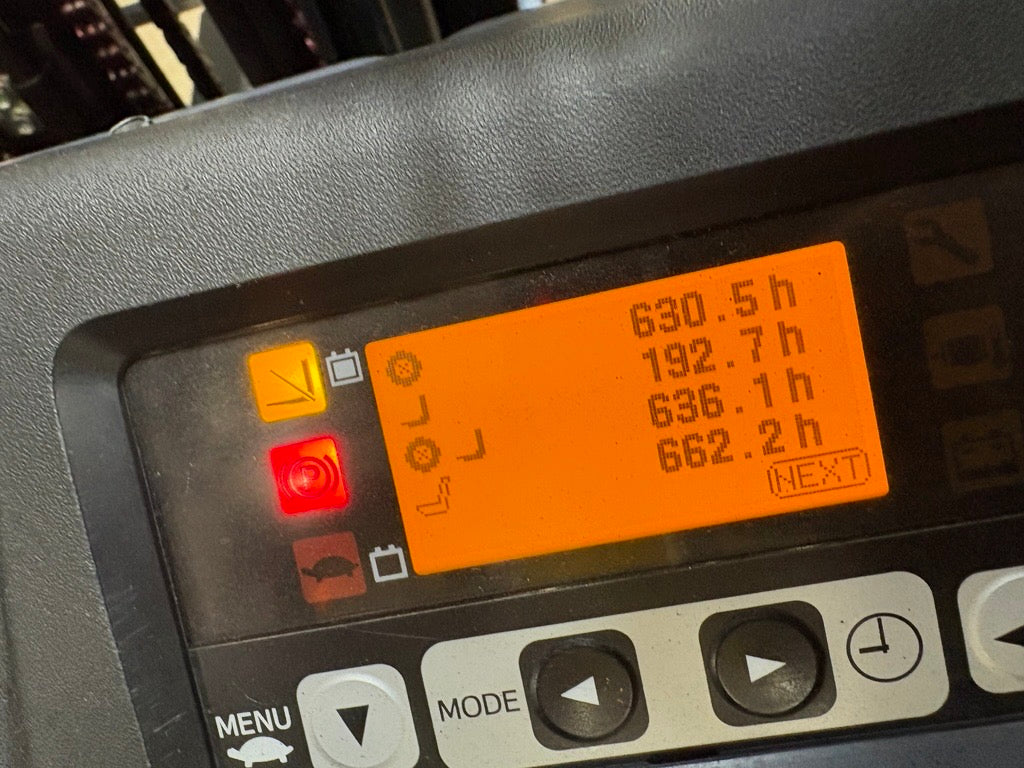 Used forklift for sale in Lachine | 2018 TOYOTA 3,500 LB 3-Wheel Electric Forklift | Model: 8FBE18U
