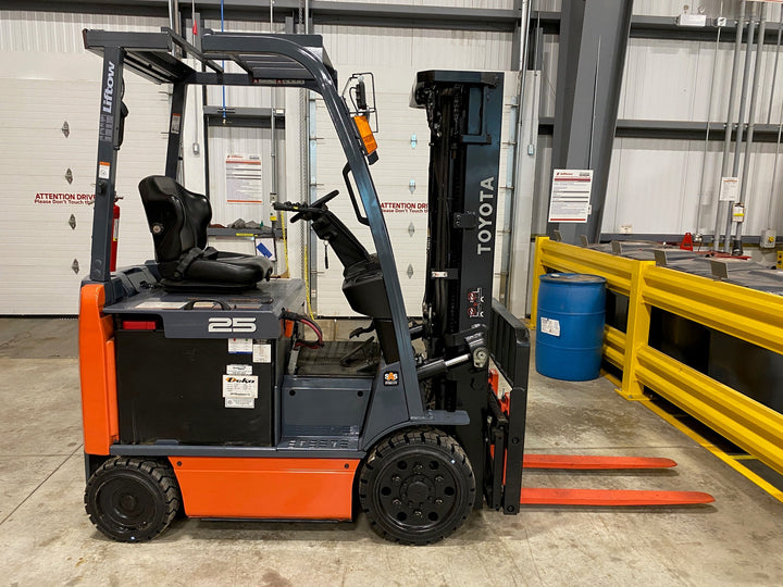 Used forklift for sale in Hamilton | 2020 TOYOTA 5,000 LB Electric Cushion Forklift | Model: 8FBCU25