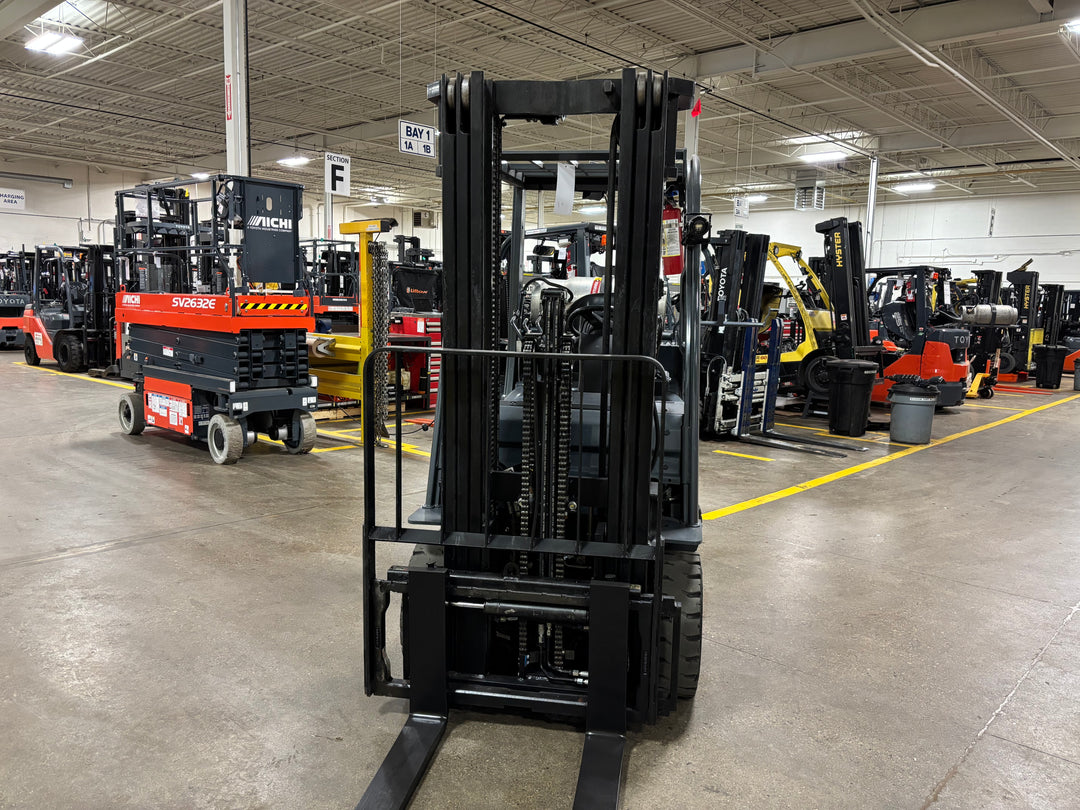 Used forklift for sale in Toronto | 2021 TOYOTA 5,000 LB IC Cushion Forklift | Model: 8FGCU25