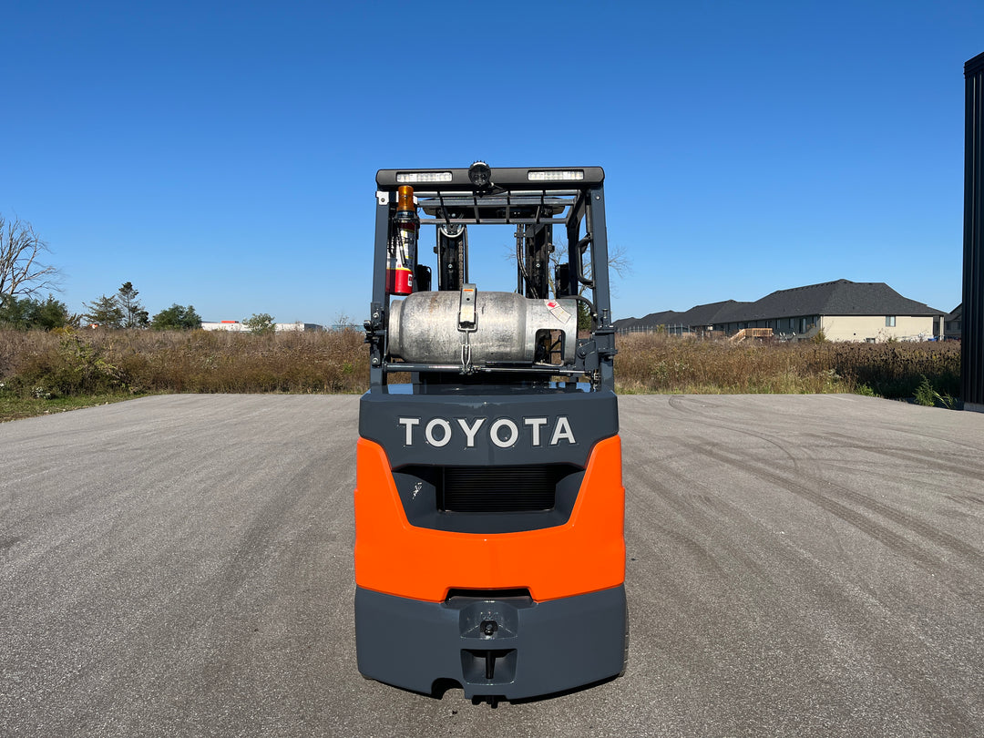 Used forklift for sale in Kitchener | 2021 TOYOTA 6,000 LB IC Cushion Forklift | Model: 8FGCU30