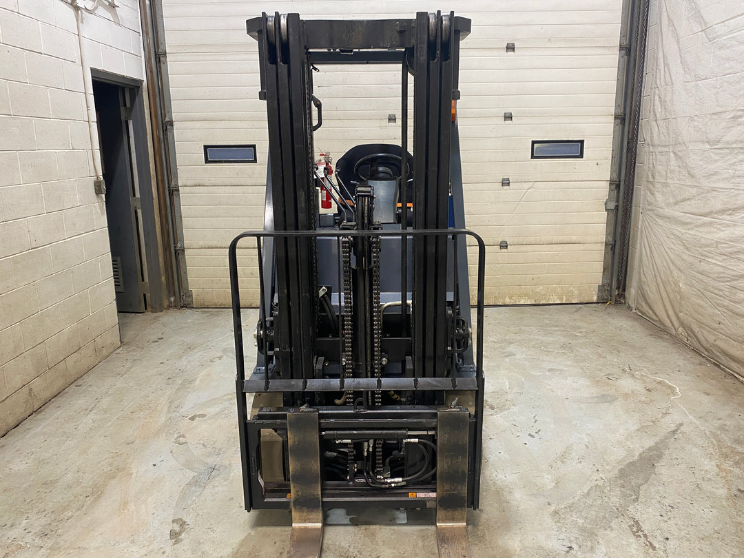 Used forklift for sale in Barrie | 2021 TOYOTA 5000 LB Electric Cushion Forklift | Model: 8FBCU25