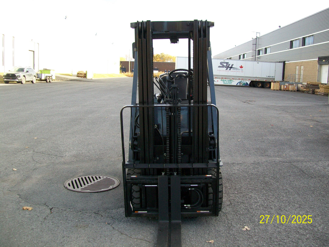 Used forklift for sale in Lachine | 2018 TOYOTA 5,000 LB Electric Cushion Forklift Longbox | Model: 8FBCHU25