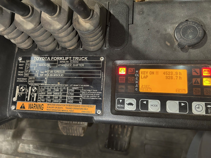 Used forklift for sale in Moncton | 2021 TOYOTA 5,000 LB IC Pneumatic Forklift | Model: 8FGU25