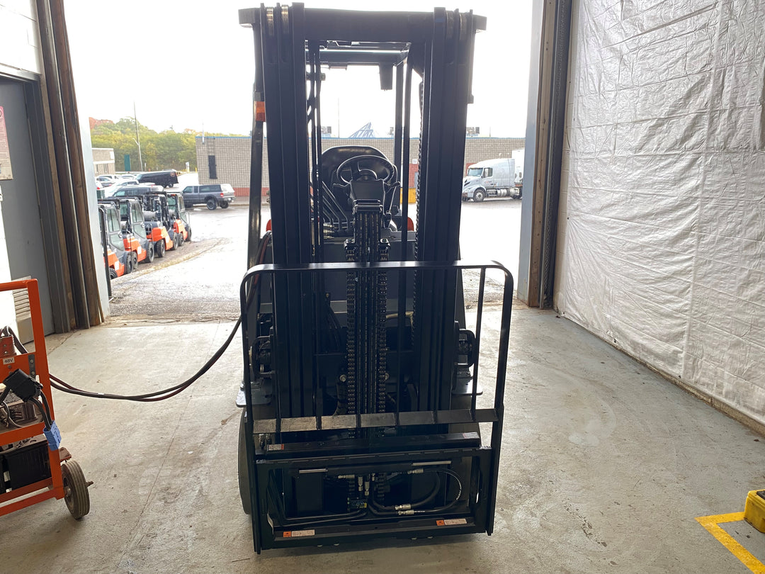 Used forklift for sale in Barrie | 2021 TOYOTA 5000 LB Electric Cushion Forklift Longbox | Model: 8FBCHU25