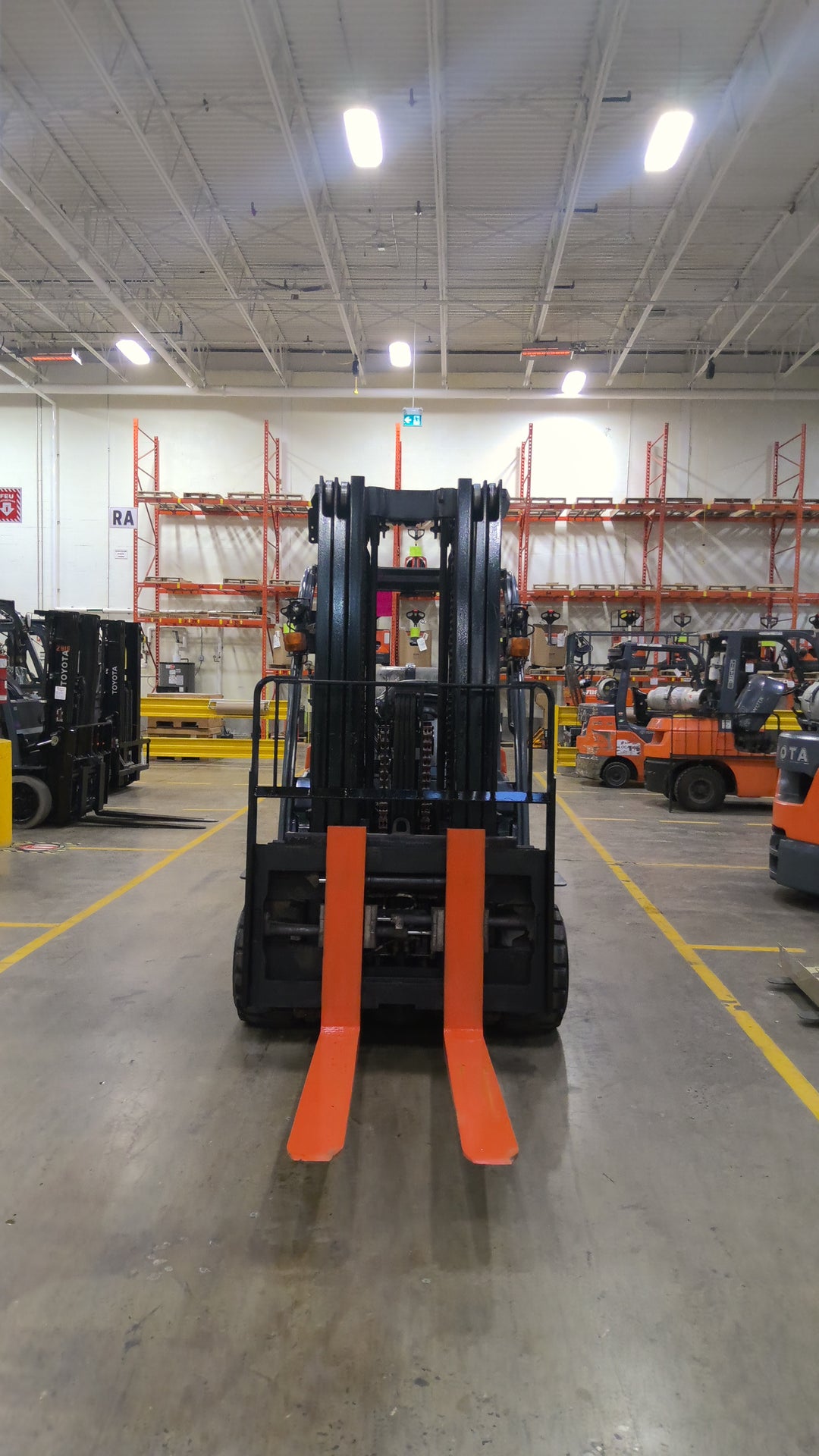 Used forklift for sale in Lachine | 2019 TOYOTA 12,000 LB IC Cushion Forklift | Model: 8FGC55U